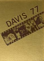 Davis High School 1977 yearbook cover photo