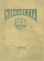 Machias Memorial High School 1928 yearbook cover photo
