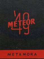 Metamora High School 1949 yearbook cover photo