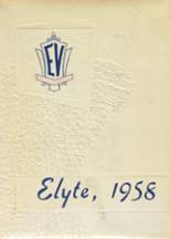 Ela Vernon/Lake Zurich High School 1958 yearbook cover photo