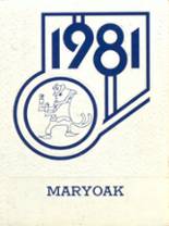 St. Mary's High School 1981 yearbook cover photo