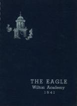 Wilton Academy 1941 yearbook cover photo
