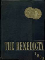 St. Benedict Academy 1952 yearbook cover photo