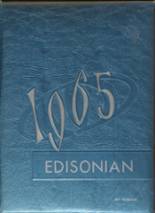 Thomas A. Edison High School 1965 yearbook cover photo