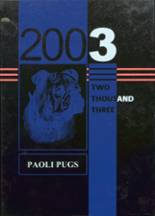 2003 Paoli High School Yearbook from Paoli, Oklahoma cover image