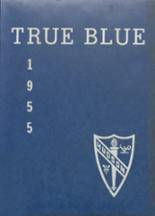 Hudson High School 1955 yearbook cover photo