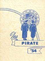 Mountain View High School 1954 yearbook cover photo