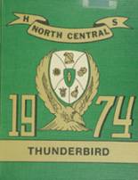 North Central High School 1974 yearbook cover photo