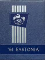 Easton High School 1961 yearbook cover photo