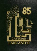 Lancaster High School 1985 yearbook cover photo