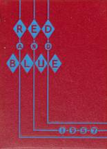 1957 Bishop Bradley High School Yearbook from Manchester, New Hampshire cover image