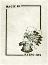 Wapakoneta High School 1985 yearbook cover photo