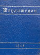 Weyauwega High School 1948 yearbook cover photo