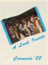 Downers Grove South High School 1988 yearbook cover photo