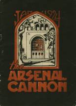 1924 Arsenal Technical High School 716 Yearbook from Indianapolis, Indiana cover image