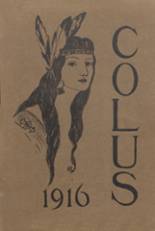 Colusa High School 1916 yearbook cover photo