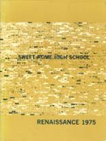 Sweet Home High School 1975 yearbook cover photo