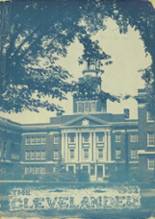 Grover Cleveland High School 202 1952 yearbook cover photo