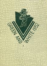 Easley High School 1952 yearbook cover photo