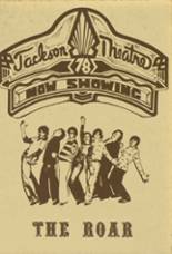 Jackson Center High School 1978 yearbook cover photo