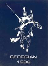 Georgetown High School 1988 yearbook cover photo