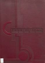 Crooksville High School 1935 yearbook cover photo