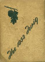 Fair Grove High School 1953 yearbook cover photo