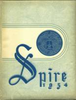 St. John's Preparatory 1954 yearbook cover photo