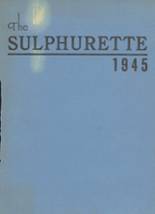 Sulphur Springs High School 1945 yearbook cover photo
