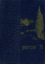 1971 Pierce High School Yearbook from Arbuckle, California cover image
