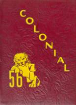 Fairfax High School 1956 yearbook cover photo