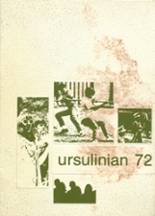 Ursuline High School 1972 yearbook cover photo