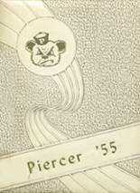 1955 Pierce High School Yearbook from Arbuckle, California cover image