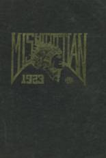 Mishicot High School 1923 yearbook cover photo