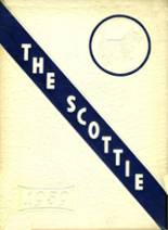 Glasgow High School 1959 yearbook cover photo
