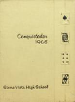 Sierra Vista High School 1968 yearbook cover photo