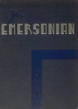 Emerson High School 1938 yearbook cover photo