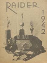 Sloan High School 1942 yearbook cover photo