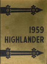 Lakeland High School 1959 yearbook cover photo