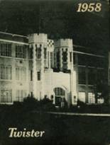 Field Kindley Memorial High School 1958 yearbook cover photo