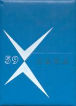 1959 East Chain High School Yearbook from Blue earth, Minnesota cover image
