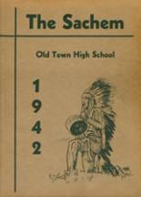 Old Town High School 1942 yearbook cover photo