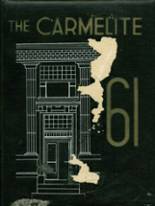 Mt. Carmel High School 1961 yearbook cover photo