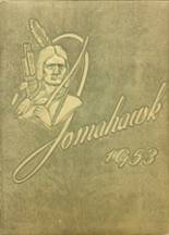 Tecumseh High School 1953 yearbook cover photo