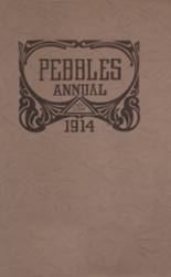 Marshalltown High School 1914 yearbook cover photo