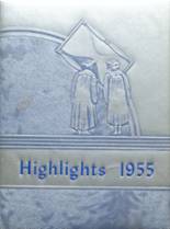Rockland High School 1955 yearbook cover photo