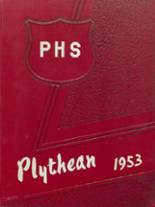 1953 Plymouth High School Yearbook from Plymouth, Michigan cover image