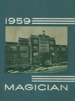 Muncie Central High School 1959 yearbook cover photo