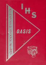 Imperial High School 1968 yearbook cover photo