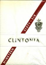 Clinton High School 1966 yearbook cover photo